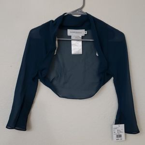 Women's Chiffon Shrug David's Bridal Peacock